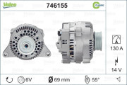 746155 generátor REMANUFACTURED CLASSIC VALEO