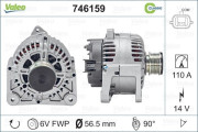 746159 generátor REMANUFACTURED CLASSIC VALEO