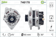 746178 generátor REMANUFACTURED CLASSIC VALEO