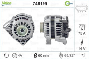 746199 generátor REMANUFACTURED CLASSIC VALEO