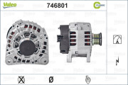 746801 generátor REMANUFACTURED RCB VALEO