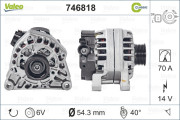 746818 generátor REMANUFACTURED RCB VALEO