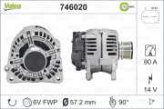 746820 generátor REMANUFACTURED RCB VALEO