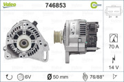 746853 generátor REMANUFACTURED RCB VALEO