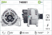 746861 generátor REMANUFACTURED RCB VALEO