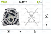 746873 generátor REMANUFACTURED RCB VALEO