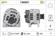 746891 generátor REMANUFACTURED RCB VALEO