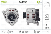 746893 generátor REMANUFACTURED RCB VALEO