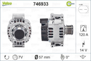 746933 generátor REMANUFACTURED RCB VALEO
