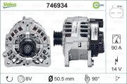 746934 generátor REMANUFACTURED RCB VALEO