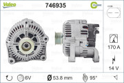746935 generátor REMANUFACTURED RCB VALEO