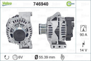 746940 generátor REMANUFACTURED RCB VALEO