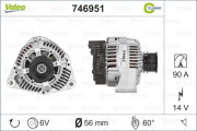 746951 generátor REMANUFACTURED RCB VALEO