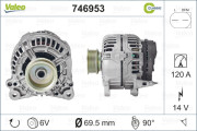 746953 generátor REMANUFACTURED RCB VALEO