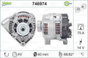 746974 generátor REMANUFACTURED RCB VALEO
