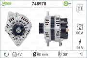 746978 generátor REMANUFACTURED RCB VALEO
