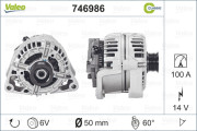746986 generátor REMANUFACTURED RCB VALEO