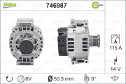 746987 generátor REMANUFACTURED RCB VALEO
