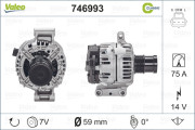 746993 generátor REMANUFACTURED RCB VALEO