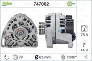 747002 generátor REMANUFACTURED CLASSIC VALEO