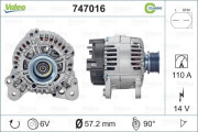 747016 generátor REMANUFACTURED CLASSIC VALEO