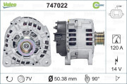 747022 generátor REMANUFACTURED CLASSIC VALEO