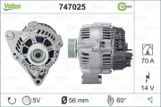 747025 generátor REMANUFACTURED CLASSIC VALEO
