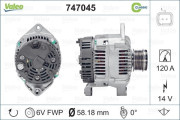 747045 generátor REMANUFACTURED CLASSIC VALEO