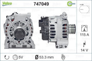 747049 generátor REMANUFACTURED CLASSIC VALEO