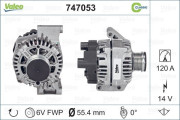 747053 generátor REMANUFACTURED CLASSIC VALEO