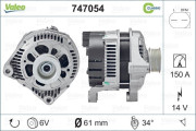 747054 generátor REMANUFACTURED CLASSIC VALEO