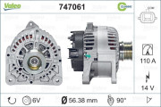 747061 generátor REMANUFACTURED CLASSIC VALEO