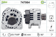 747064 generátor REMANUFACTURED CLASSIC VALEO