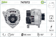747072 generátor REMANUFACTURED CLASSIC VALEO