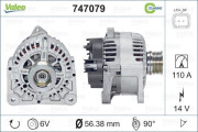 747079 generátor REMANUFACTURED CLASSIC VALEO