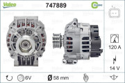 747889 generátor REMANUFACTURED RCB VALEO