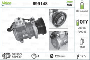 699148 Kompresor, klimatizace VALEO CORE-FLEX VALEO