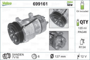 699161 Kompresor, klimatizace VALEO CORE-FLEX VALEO