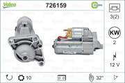 726159 Startér REMANUFACTURED CLASSIC VALEO