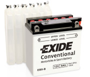 EB9-B EXIDE Motobaterie YB9-B / 12V / 9Ah / 100A (Bike Conventional) | EB9-B EXIDE