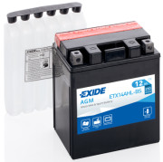 ETX14AHL-BS EXIDE Motobaterie YTX14AHL-BS / 12V / 12Ah / 210A (Bike AGM) | ETX14AHL-BS EXIDE