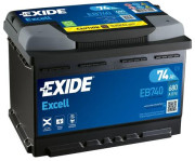 EB740 startovací baterie EXCELL ** EXIDE