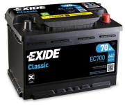 EC700 startovací baterie CLASSIC * EXIDE