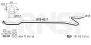 519427 Výfuková trubka ERNST
