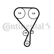 CT1188 ozubený řemen CONTINENTAL CTAM