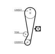 1403RM Ozubený řemen rozvodů Micro-V® GATES