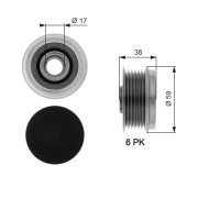 OAP7039 Předstihová spojka FleetRunner™ Micro-V® Kit GATES