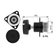 OAP7050 Předstihová spojka FleetRunner™ Micro-V® Kit GATES