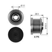 OAP7055 Předstihová spojka FleetRunner™ Micro-V® Kit GATES