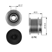 OAP7060 Předstihová spojka FleetRunner™ Micro-V® Kit GATES